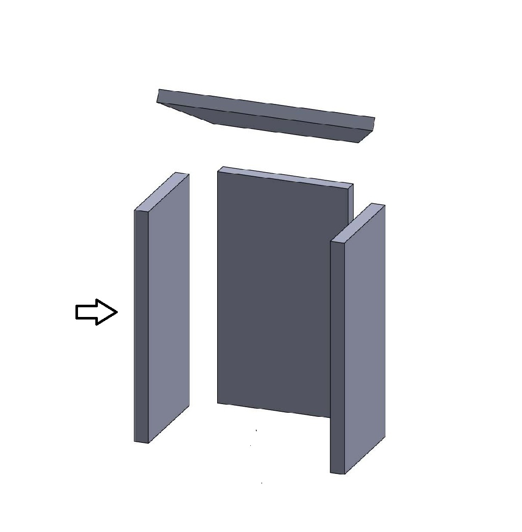 Zijwand links Faber Alborg – zijwand links Faber Ilseborg