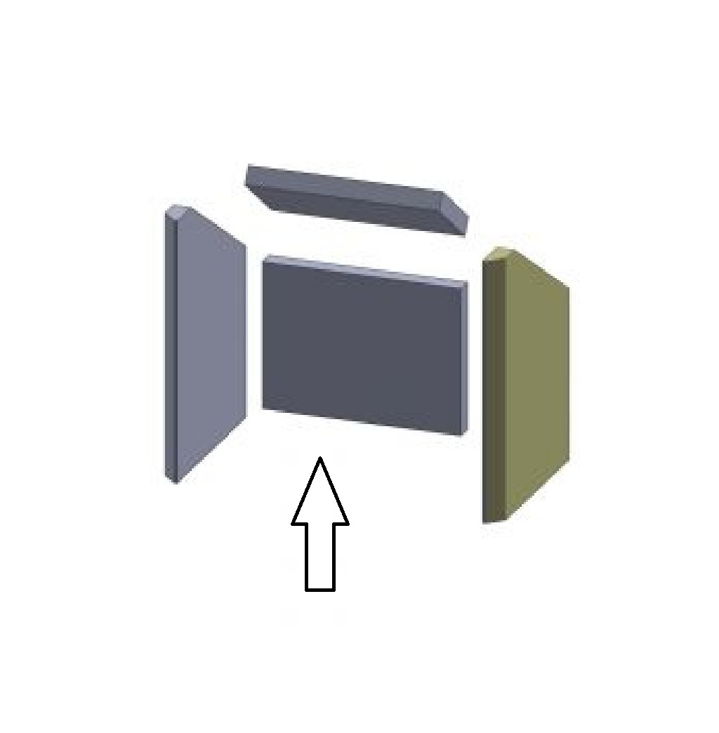 Faber Inga plus achterpaneel