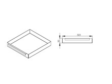 TermaTech TT1Z – aslade – kleur zwart**