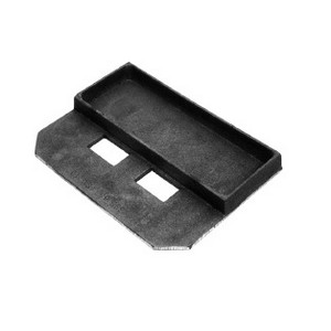 Beschermplaat 1/2 deel achter Efel Harmony 3