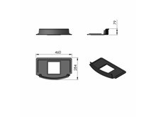 TermaTech TT80 stookbodem, zonder rooster