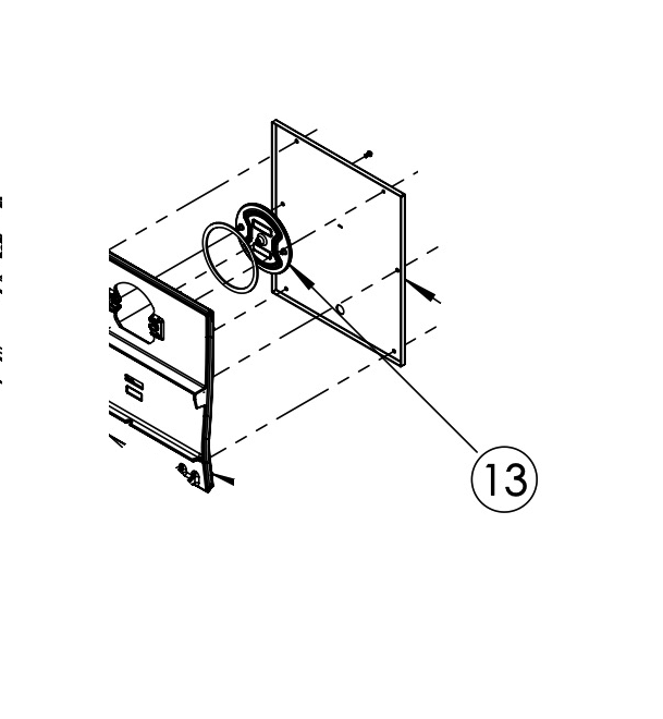 Dovre Tai 35W deksel topplaat zwart