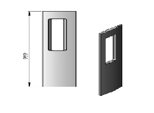 TermaTech TT30GS speksteen zijpaneel links**