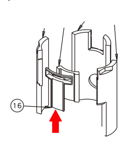 Godin Belle Epoque 3736 luchtschuif