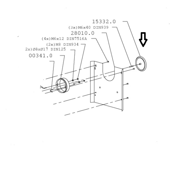 Dovre 425CB deksel**