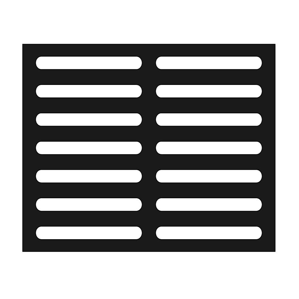 Rooster Drooff** – 243 x 172 x 10 mm