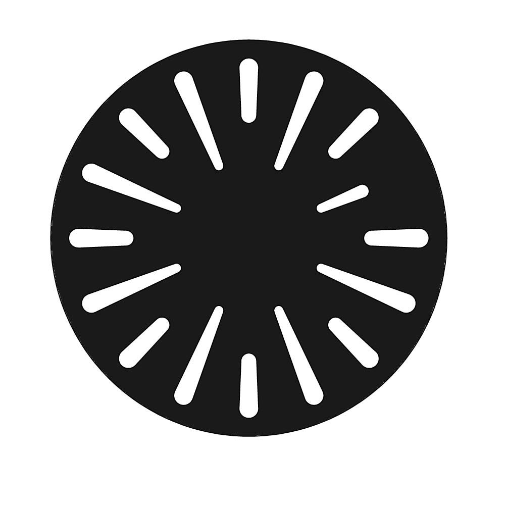 Rooster Drooff** – Ø 200 x 10 mm