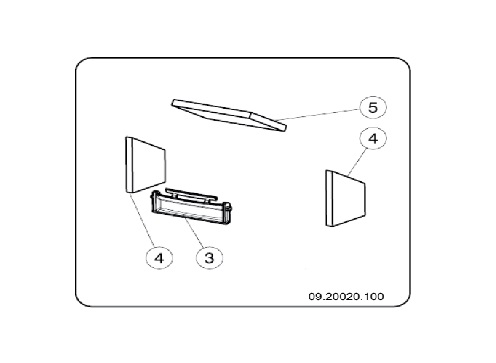 Dovre 325CB – vermiculiet vlamplaat nr 5