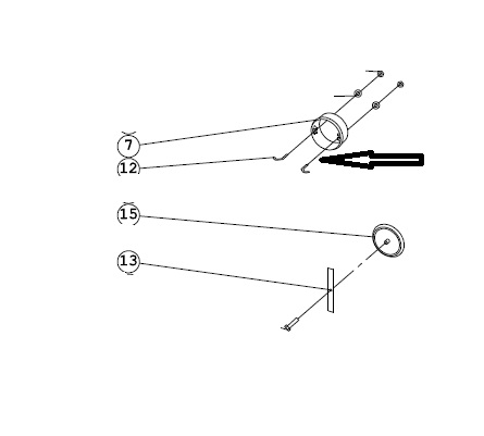 Dovre 350CB3 – bevestigingsbeugel kraag