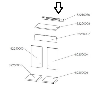 Dik Geurts Folke – verbindingsstuk rvs voor vlamkeerplaat