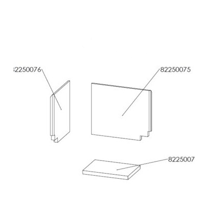 Dik Geurts Bora Corner rechts – binnenwandset