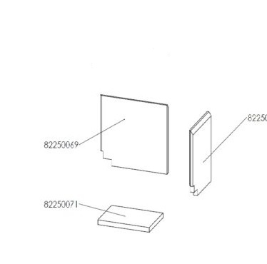 Dik Geurts Bora Corner links – binnenwandset