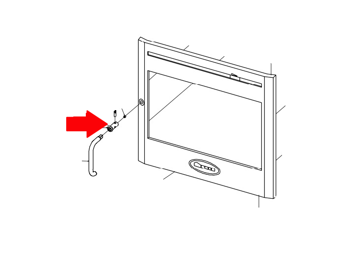 Dovre 350CB sluitstuk deur