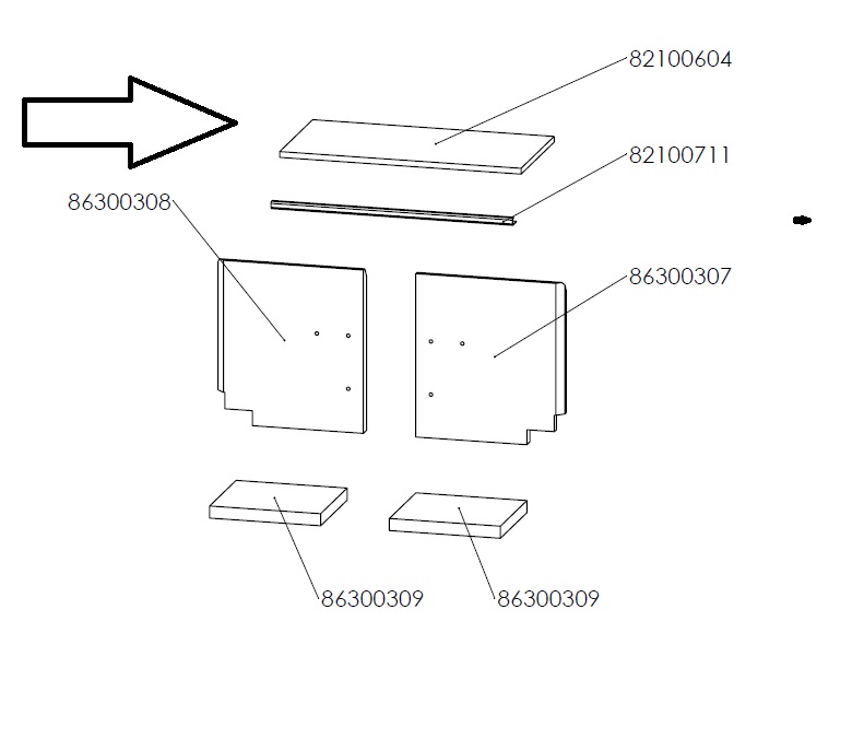 Dik Geurts Vidar Wall – vlamkeerplaat