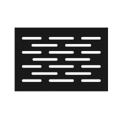 Haas+Sohn** houtkachel rooster 360 x 220 x 15 mm