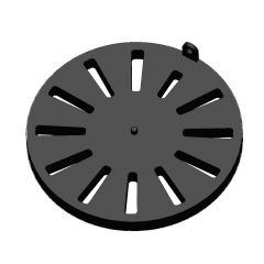 Stookrooster ILD houtkachel – diameter 198 mm