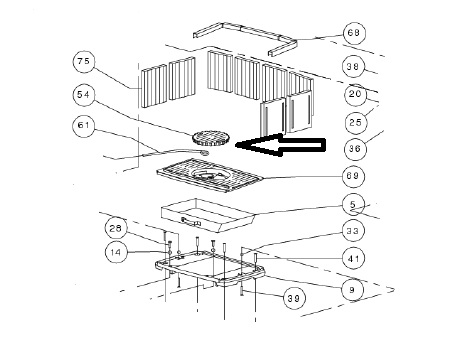 Dovre 425 GM – 425 GMN – schudrooster
