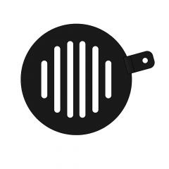 Rooster La Nordica** houtkachel diameter 154 mm