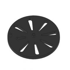 Rooster Oranier** – diameter 200 mm