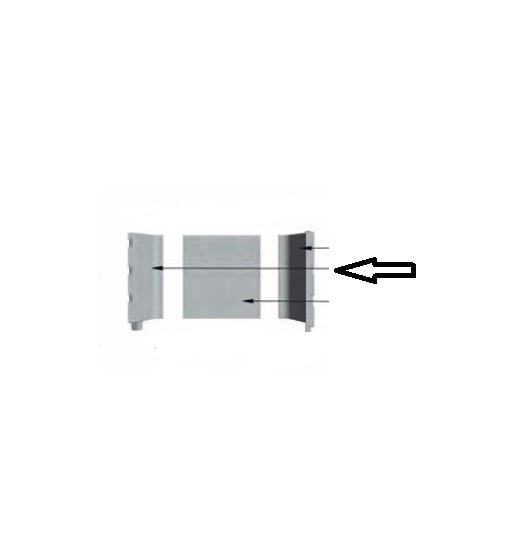 Wanders S60 linksopen binnenwandset**