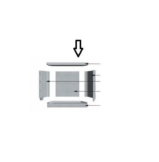 Vlamplaat Wanders S60 linksopen