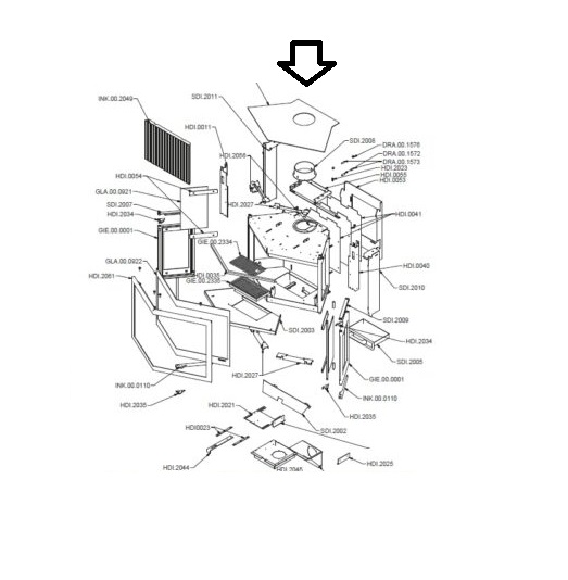 Wanders Black Diamant glazen bovenplaat