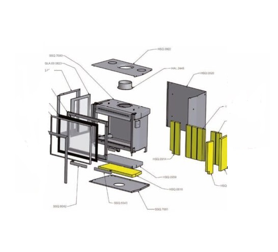 Wanders Square 68 glasruit voorzijde