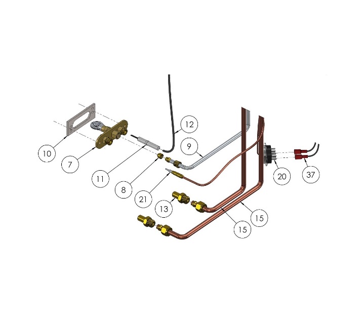 Tekening 1 binnenwerk Bocal A108