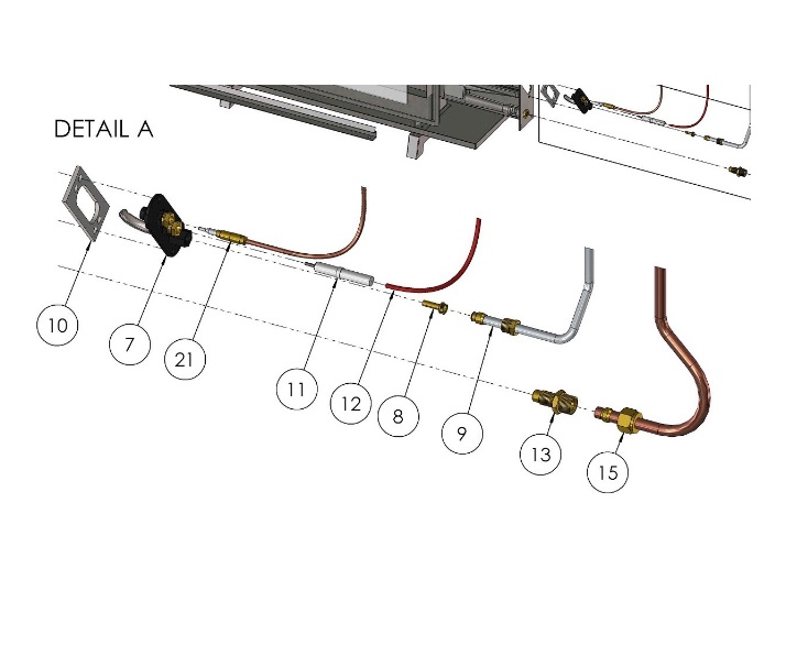 Tekening 1 binnenwerk Bocal A36