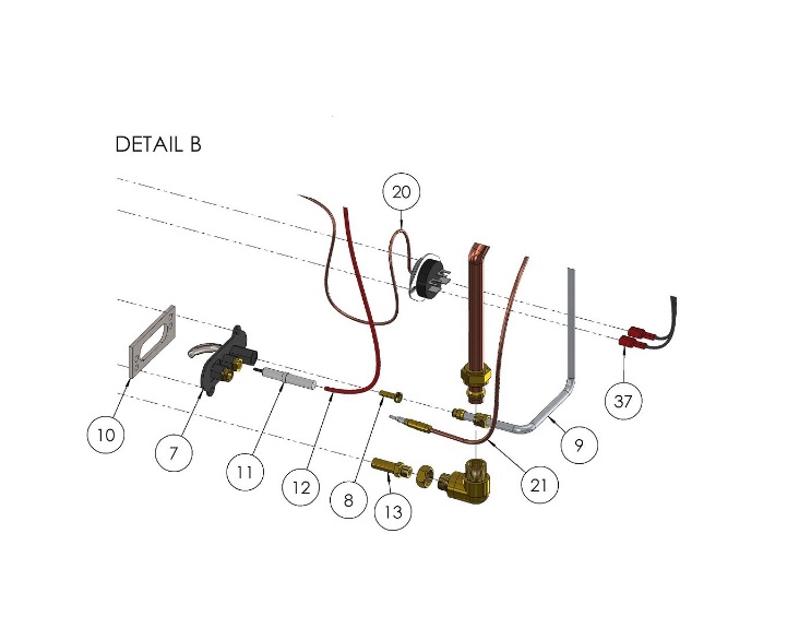 Tekening 1 binnenwerk Bocal A63
