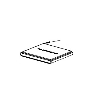 Dovre Saga 107 vermiculiet vlamplaat