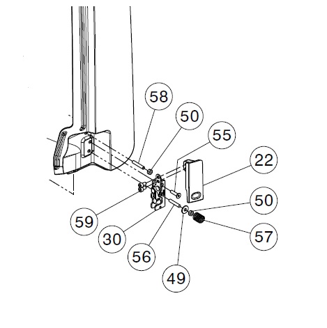 Deurhendel Dovre Bold 300