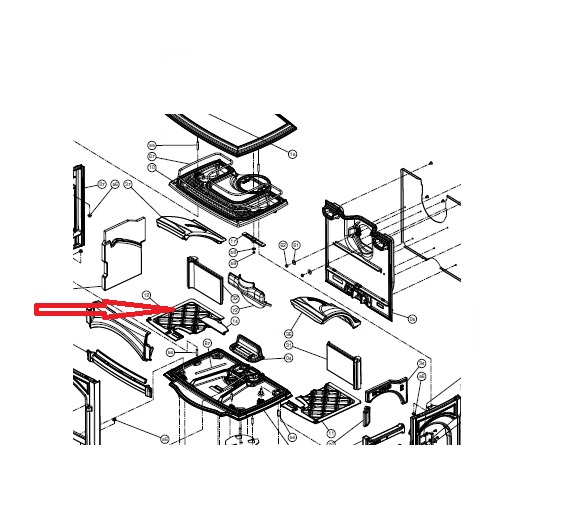 Dovre 640WD stookbodem links
