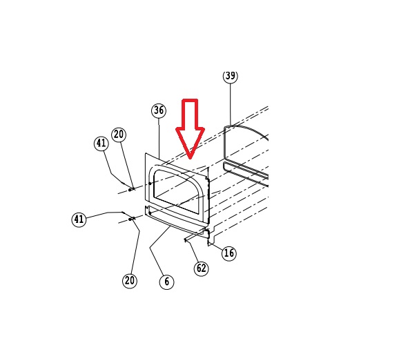 Dru 78CB frontdeur (zonder glasruit)