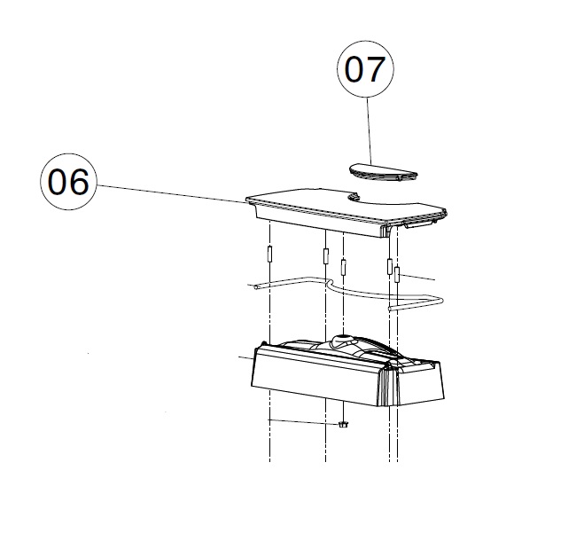 Dovre Sense – deksel bovenplaat – nr 7