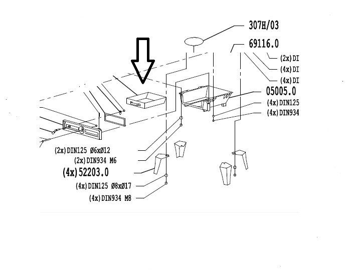 Dovre 750GH – 750GM aslade