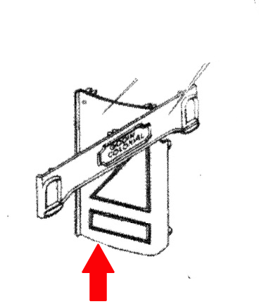 Godin Colonial 3126 rechter zijplaat