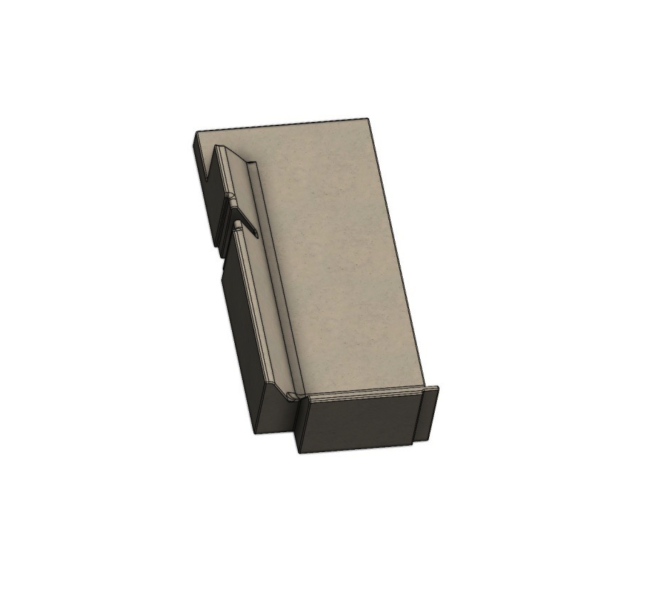 Charlton & Jenrick Purevision LPV5 3 sided bodemplaat links