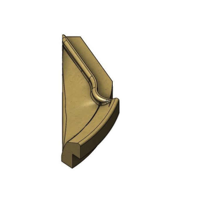 Charlton & Jenrick Purevision ronde basiskachel (zwart) zijwand rechts onder