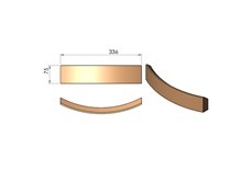 TermaTech TT2+TT3 gebogen voorpaneel