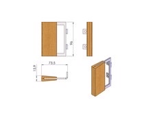 TermaTech TT60 handvat hout