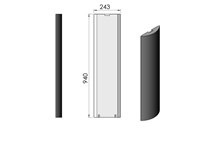 TermaTech TT21RLS speksteen zijkant links of rechts**