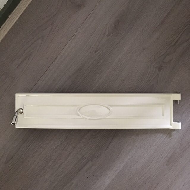 Dovre 640 CB – Vanille emaille aslade deur