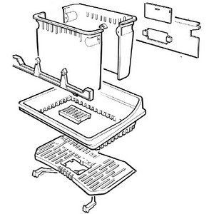 Tekening binnenwerk Efel Bayard 312