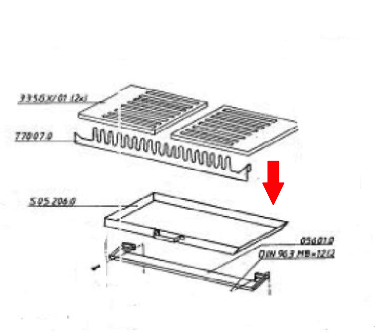 Dovre 310 GX aslade