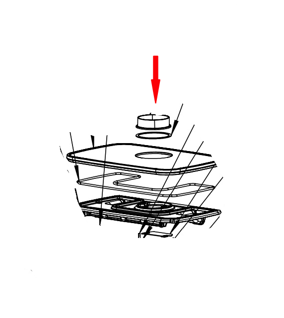 Dovre Saga 301 aansluitkraag 150 mm zwart