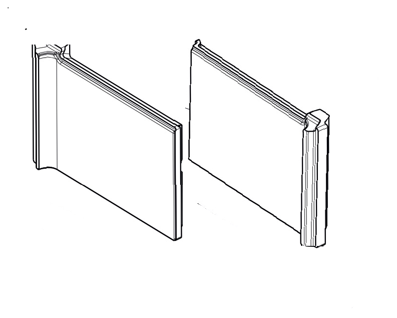 Dovre 760WD set vermiculiet achterwand