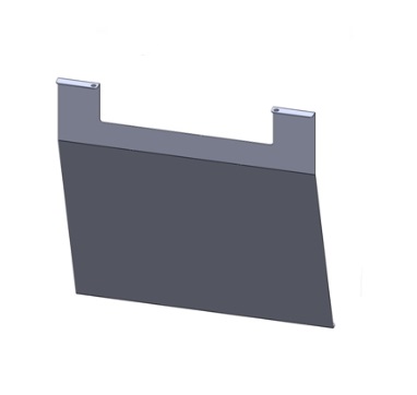 Dik Geurts Folke afdekplaat buitenlucht aansluiting