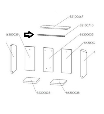 Dik Geurts Jannik Large rvs strip
