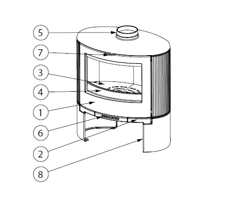 Dovre Bow – glasruit